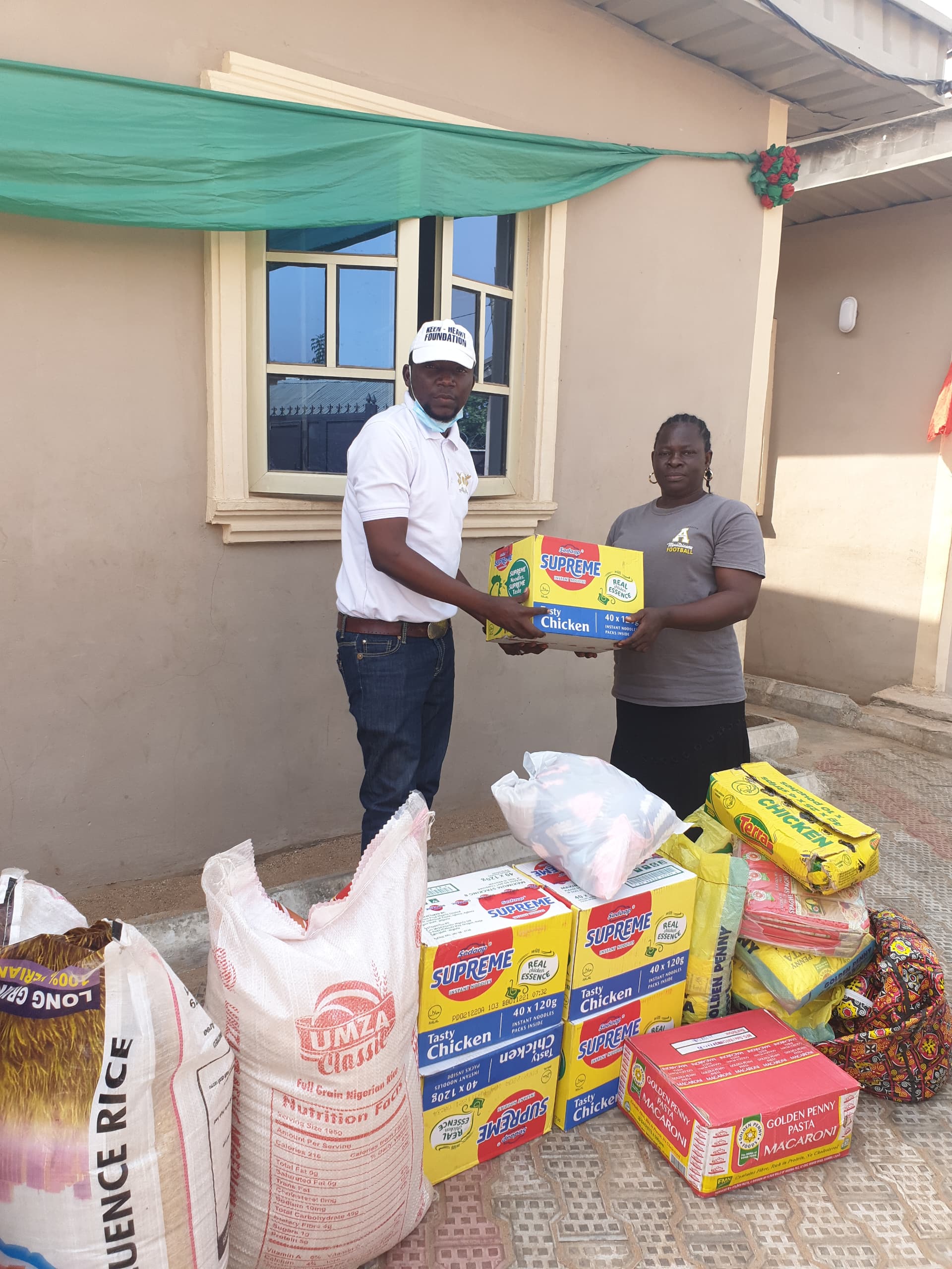 Visit to Divine Wound of Jesus Christ Orphanage Home, Zuba